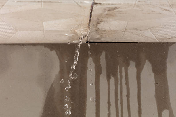 Professional Sewage Cleanup technician working in Peabody, MA